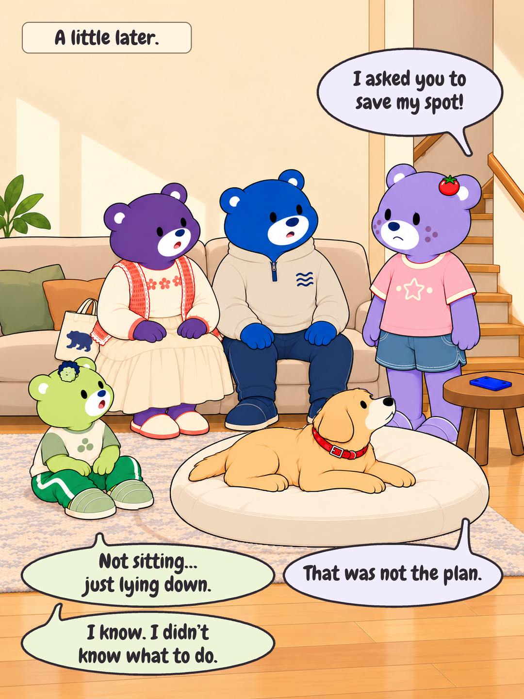 Save My Spot, panel 6 of 8
